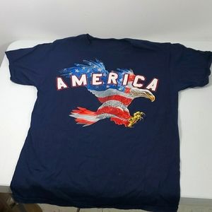 America t shirt with eagle